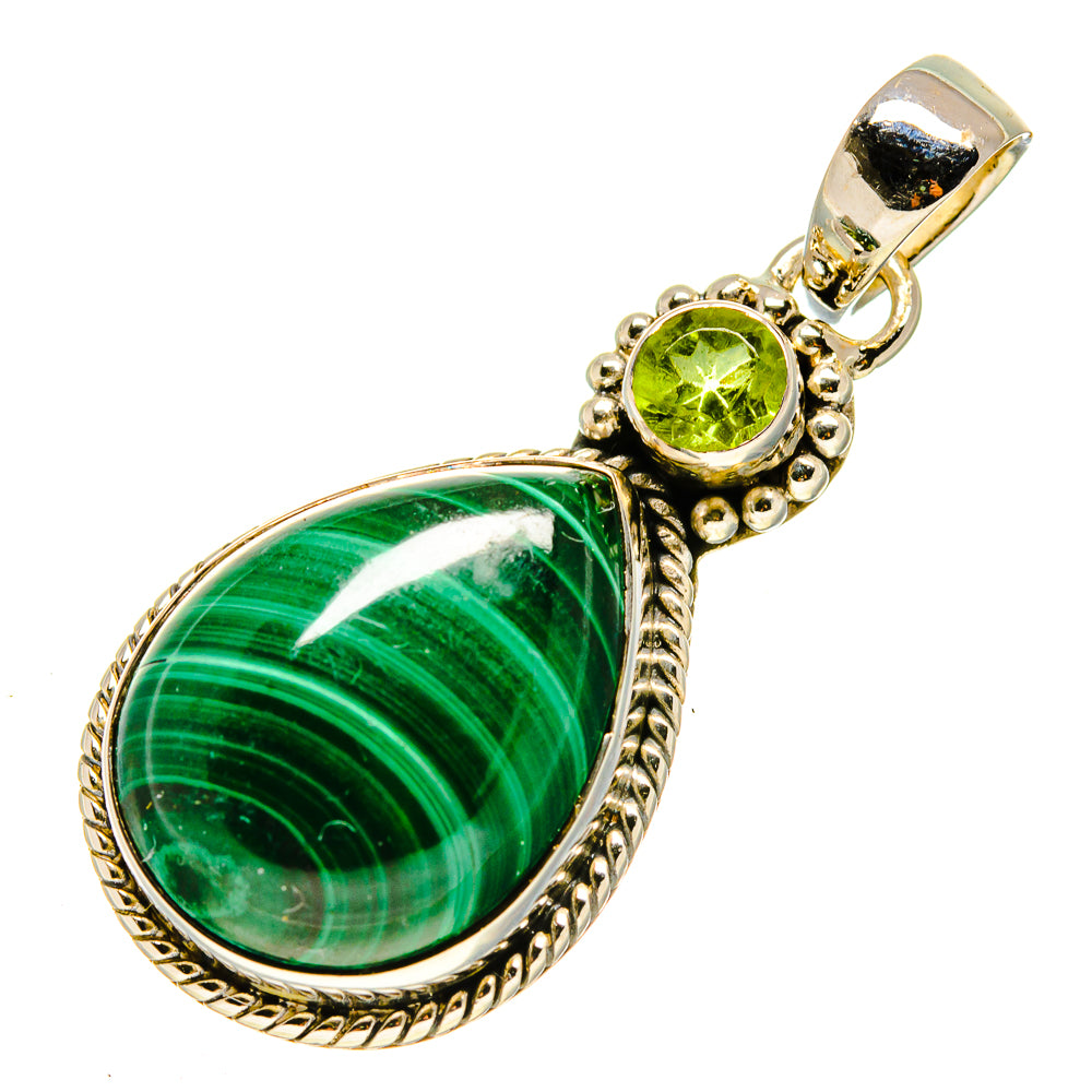 Malachite Pendants handcrafted by Anasilvercos - PD756236