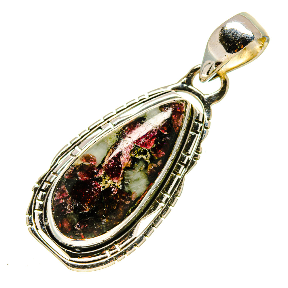 Russian Eudialyte Pendants handcrafted by Anasilvercos - PD756240