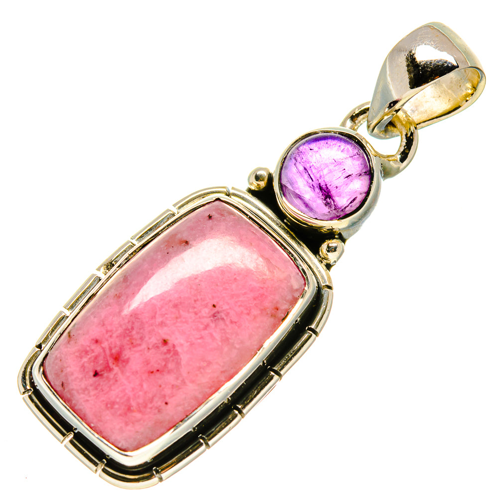 Rhodonite Pendants handcrafted by Anasilvercos - PD756243