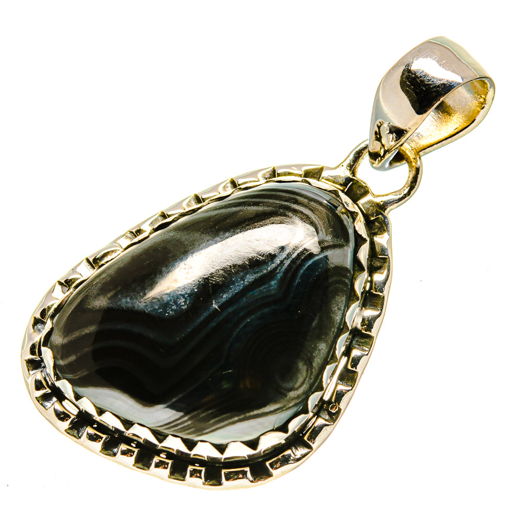 Psilomelane Pendants handcrafted by Anasilvercos - PD756247
