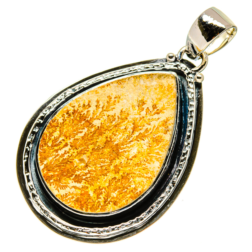 Germany Psilomelane Dendrite Pendants handcrafted by Anasilvercos - PD756269