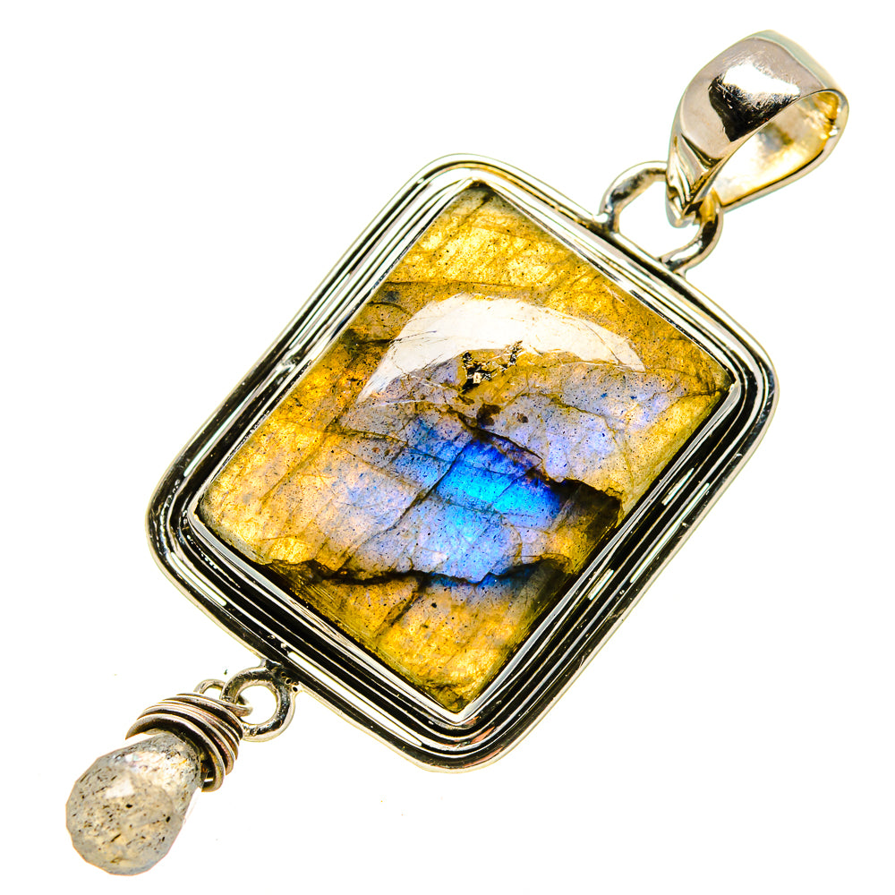 Labradorite Pendants handcrafted by Anasilvercos - PD756290