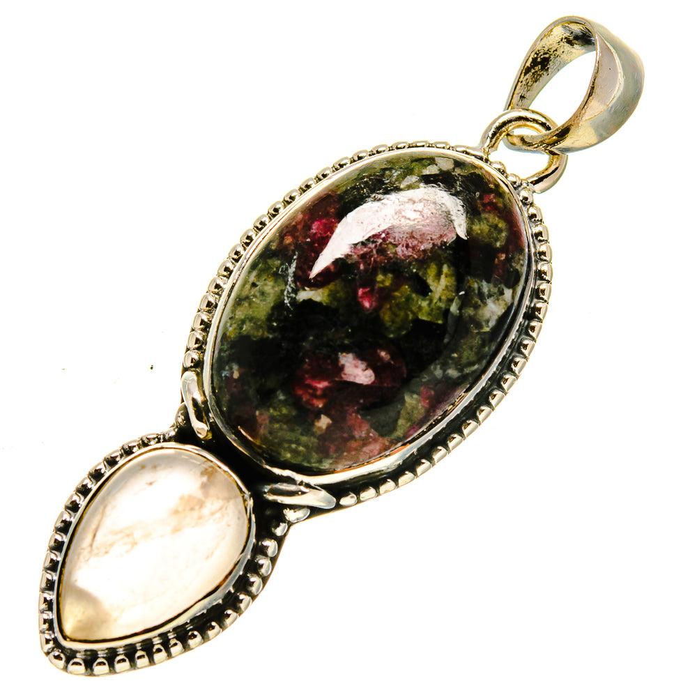 Russian Eudialyte Pendants handcrafted by Anasilvercos - PD756291