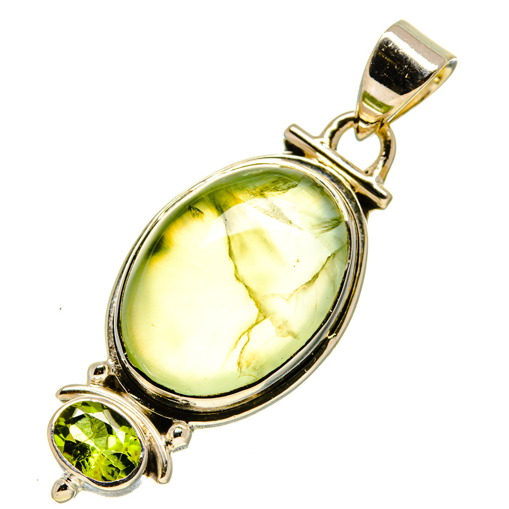 Prehnite Pendants handcrafted by Anasilvercos - PD756292