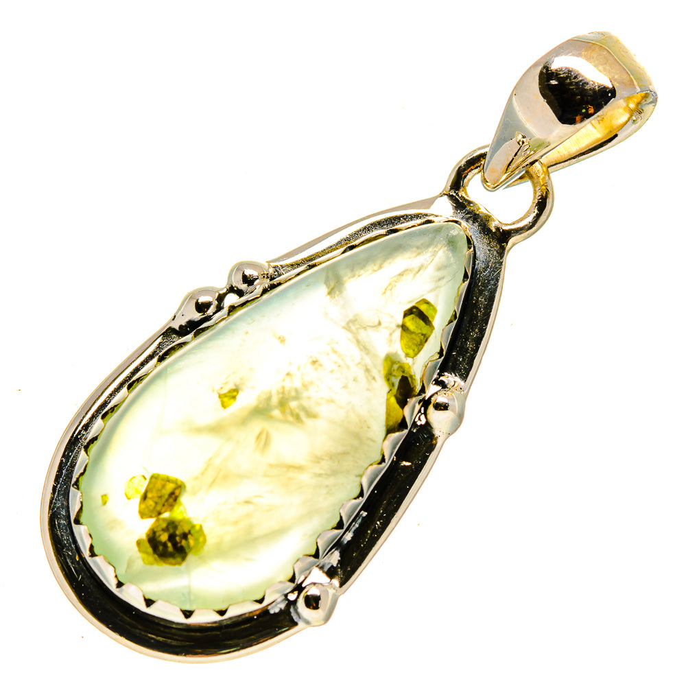 Prehnite Pendants handcrafted by Anasilvercos - PD756313
