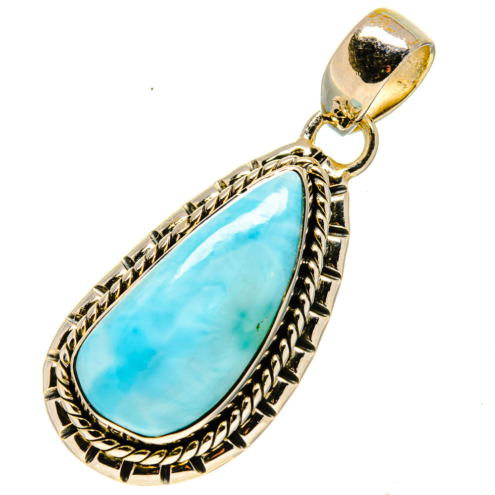 Larimar Pendants handcrafted by Anasilvercos - PD756314
