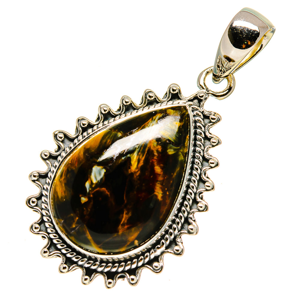 Pietersite Pendants handcrafted by Anasilvercos - PD756329