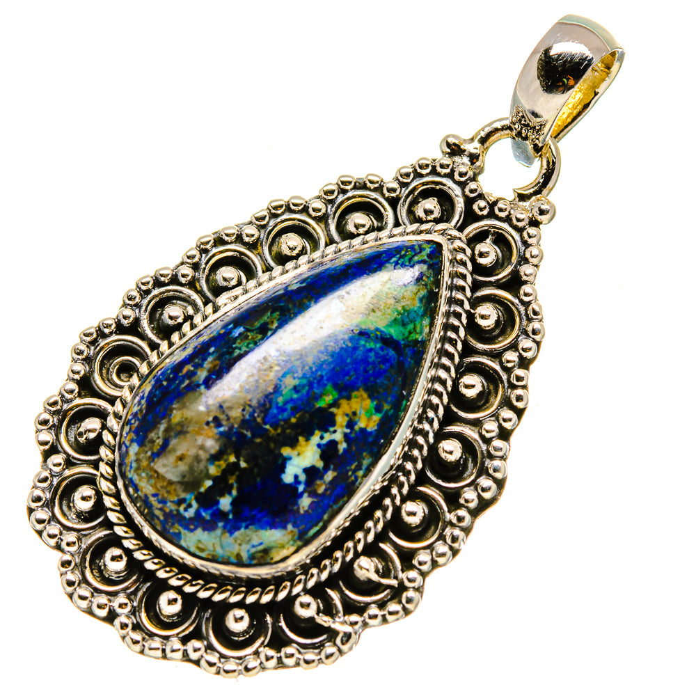 Azurite Pendants handcrafted by Anasilvercos - PD756344