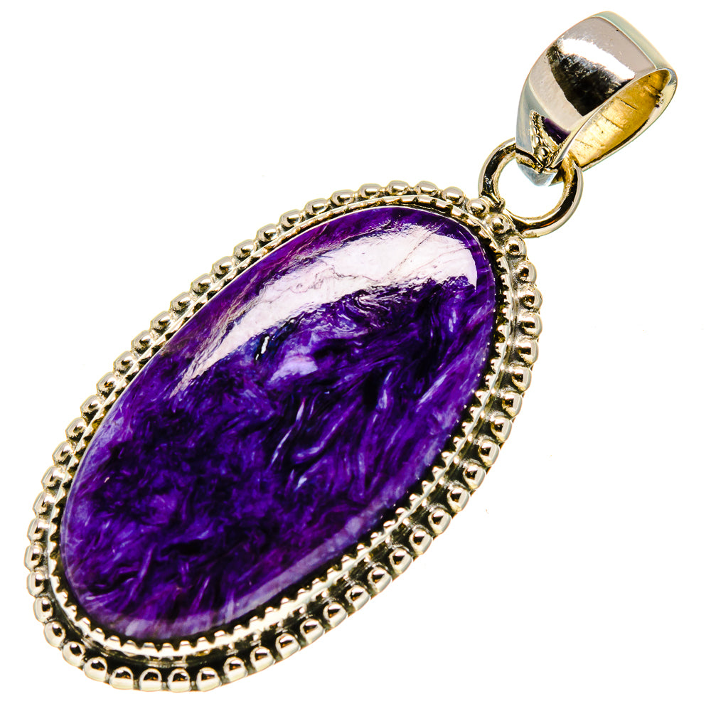 Charoite Pendants handcrafted by Anasilvercos - PD756347