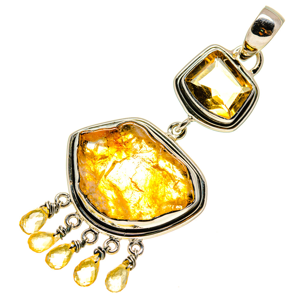Citrine Pendants handcrafted by Anasilvercos - PD756361