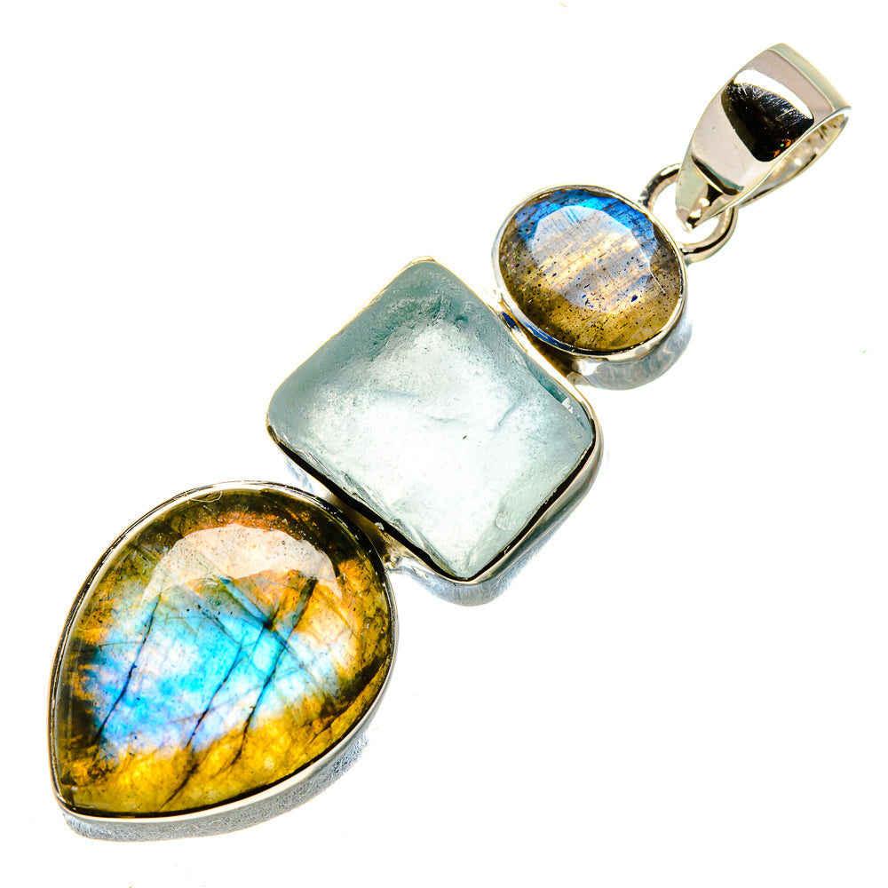 Labradorite Pendants handcrafted by Anasilvercos - PD756362
