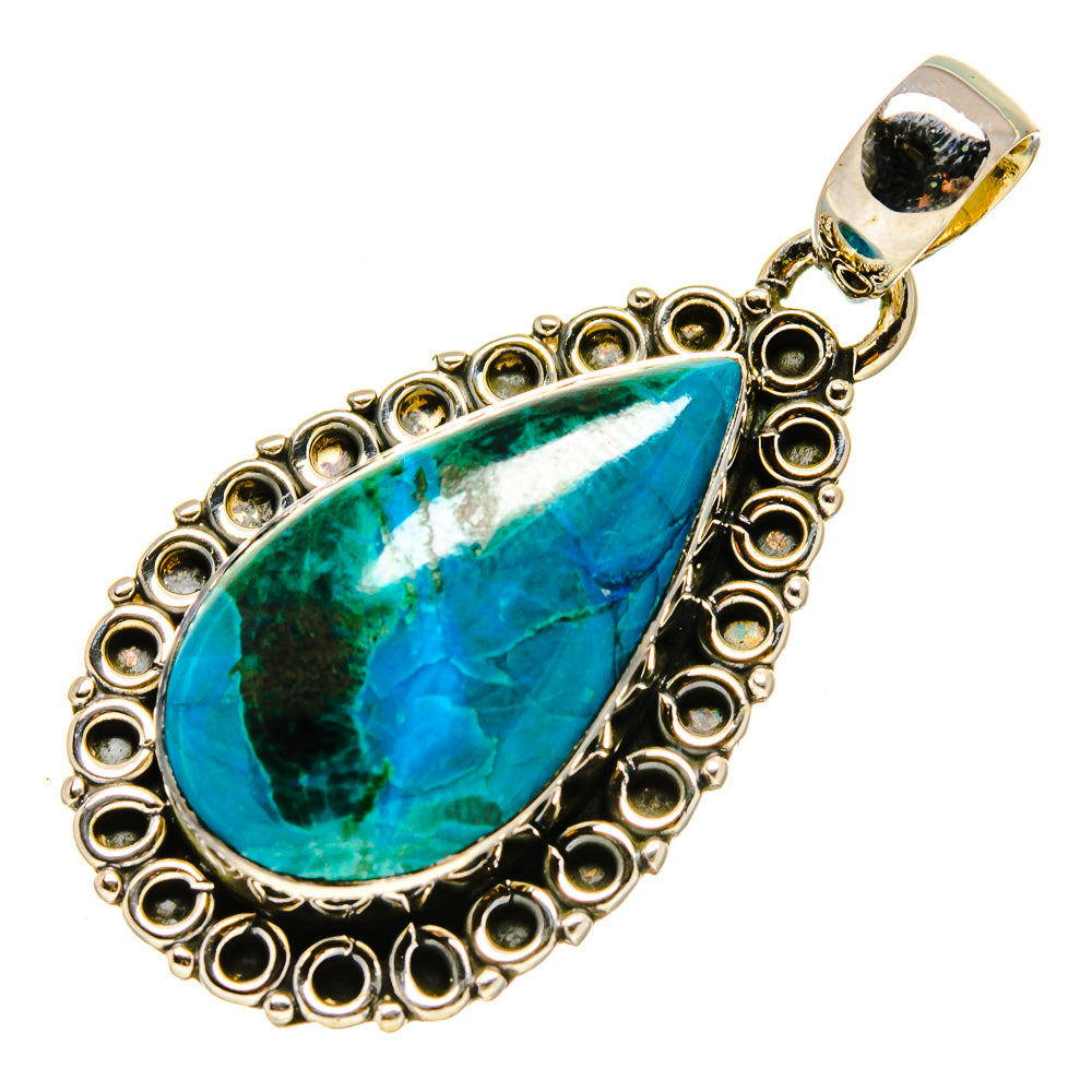 Chrysocolla Pendants handcrafted by Anasilvercos - PD756371