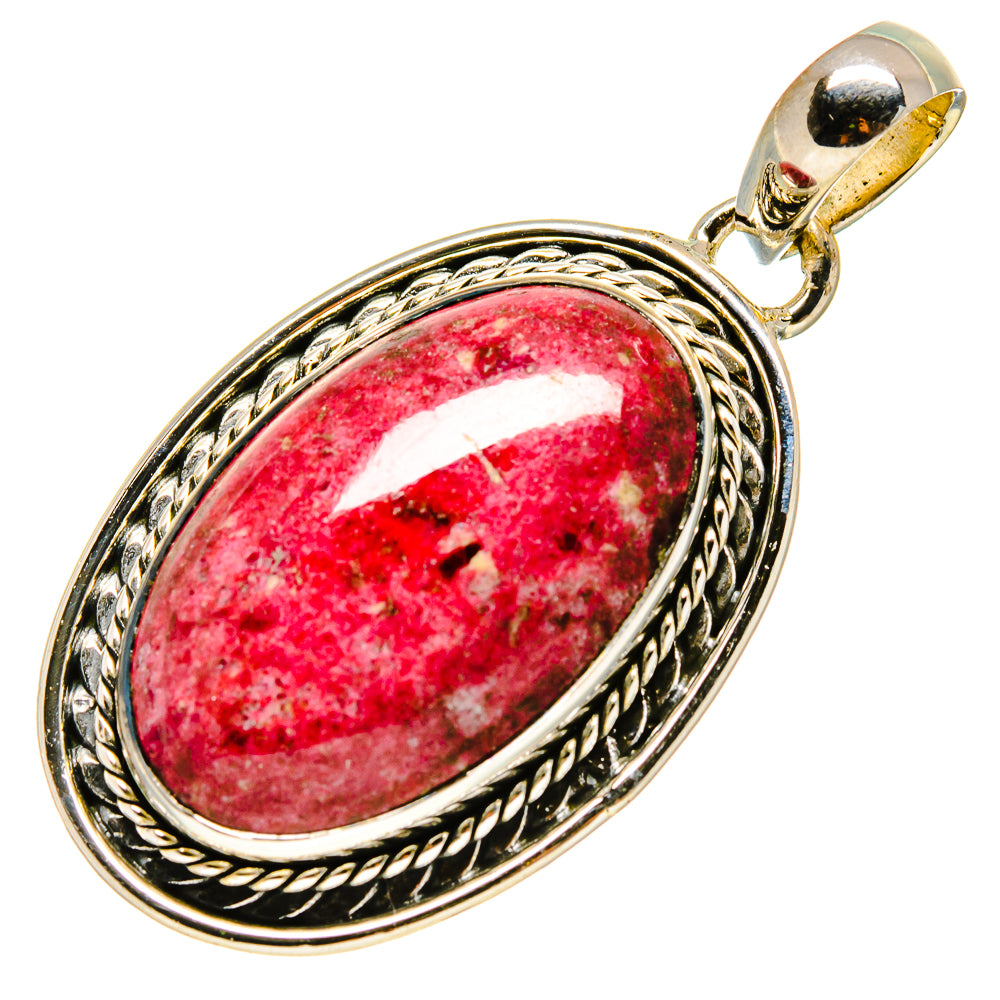 Thulite Pendants handcrafted by Anasilvercos - PD756375