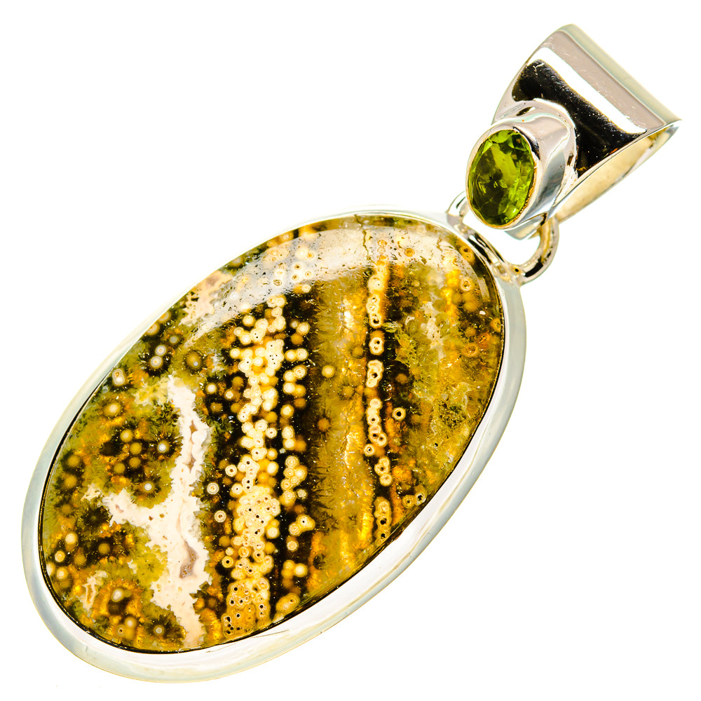Ocean Jasper Pendants handcrafted by Anasilvercos - PD756396