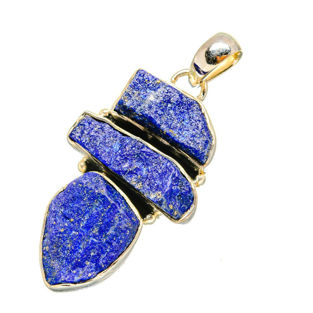 Lapis Lazuli Pendants handcrafted by Anasilvercos - PD7563