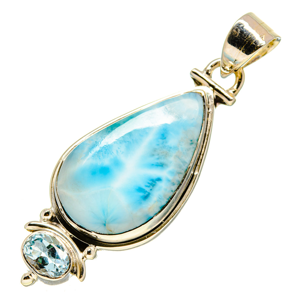 Larimar Pendants handcrafted by Anasilvercos - PD756400