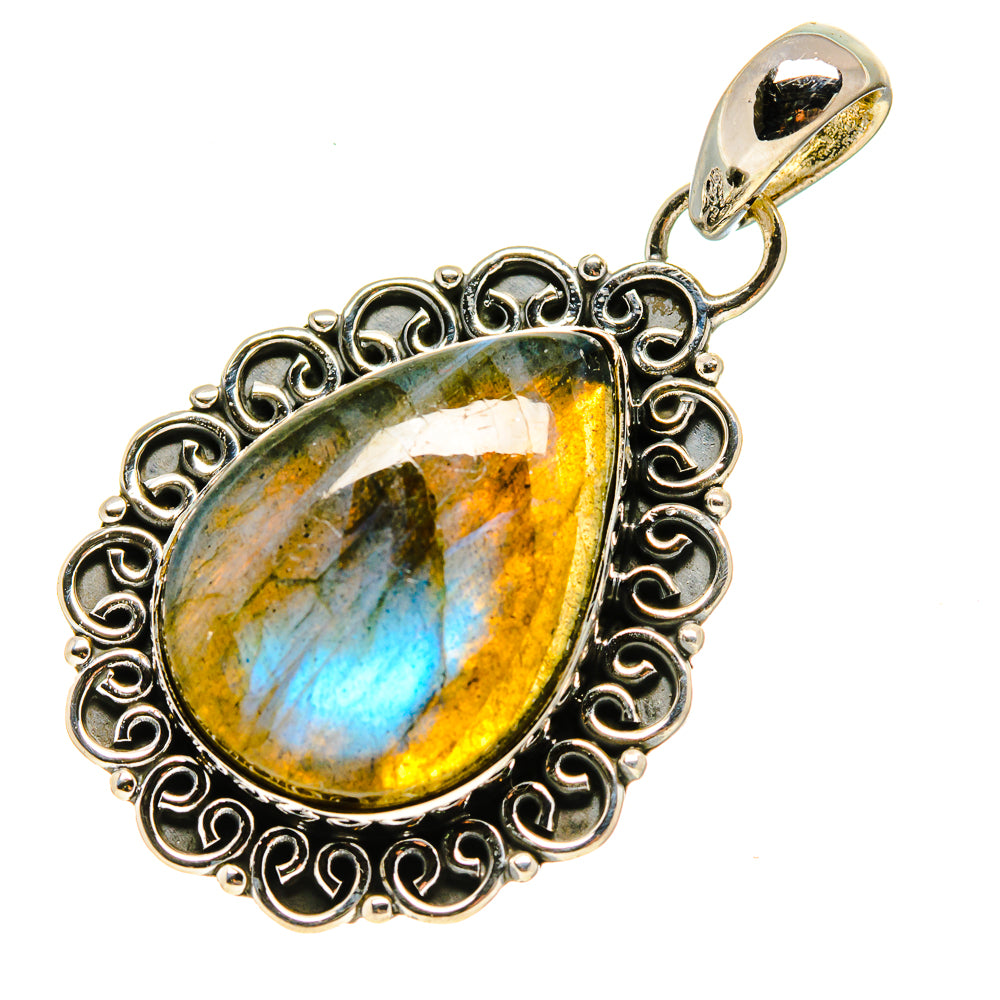 Labradorite Pendants handcrafted by Anasilvercos - PD756403