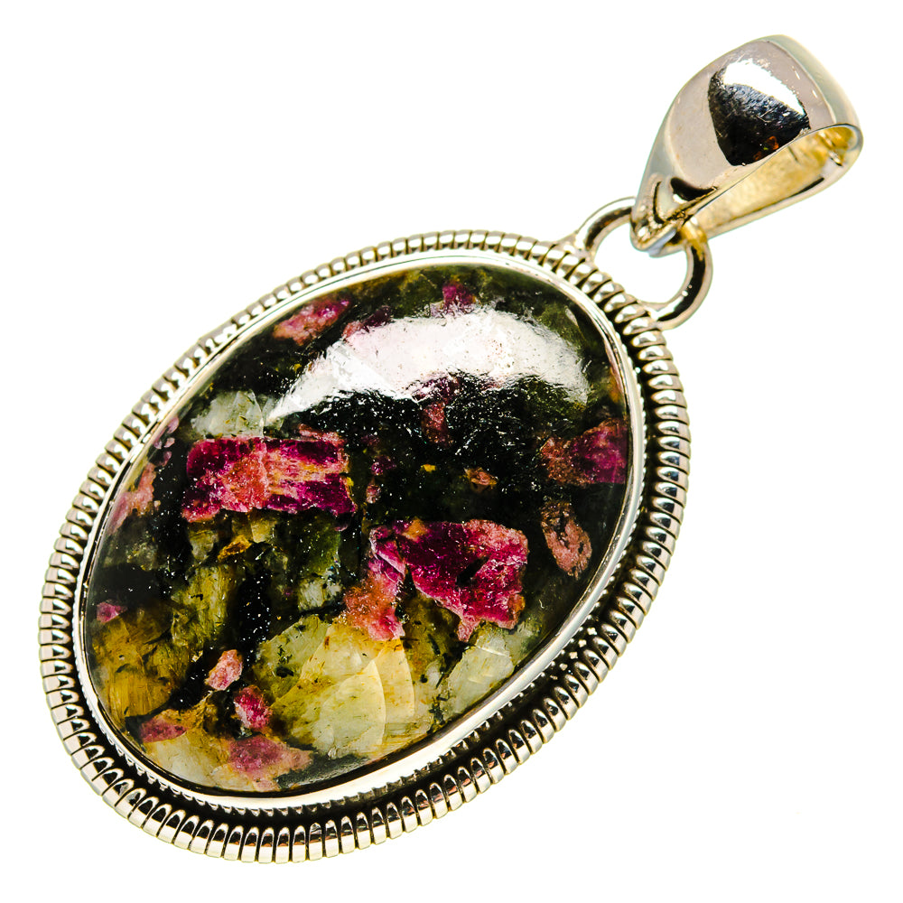 Russian Eudialyte Pendants handcrafted by Anasilvercos - PD756418