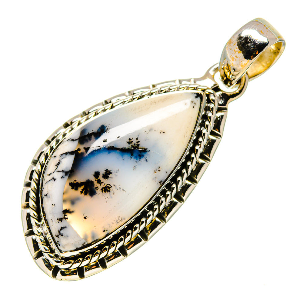 Dendritic Opal Pendants handcrafted by Anasilvercos - PD756419