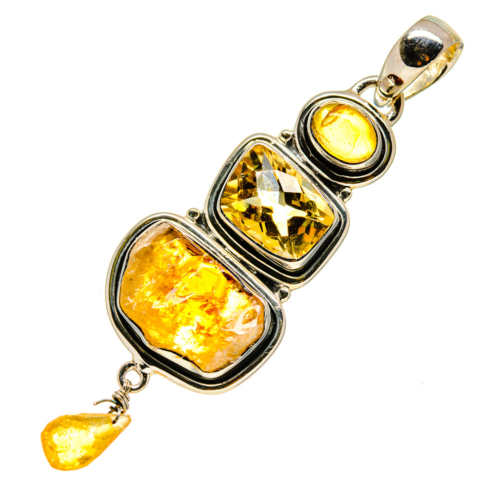 Citrine Pendants handcrafted by Anasilvercos - PD756433