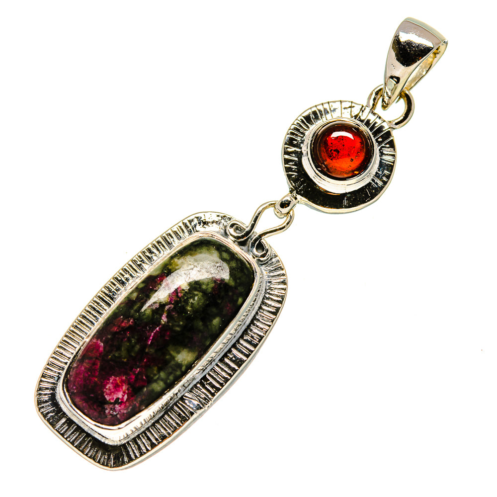 Russian Eudialyte Pendants handcrafted by Anasilvercos - PD756436