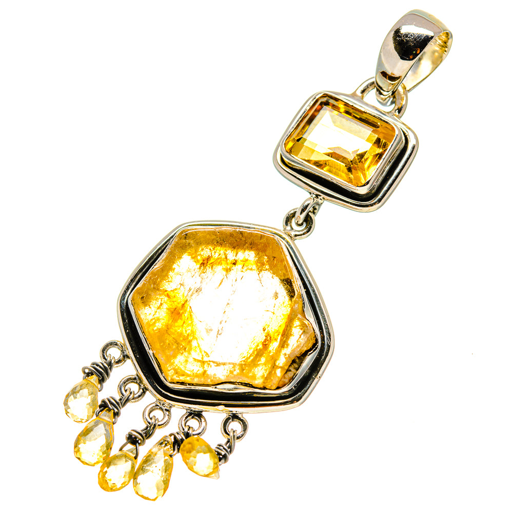 Citrine Pendants handcrafted by Anasilvercos - PD756437
