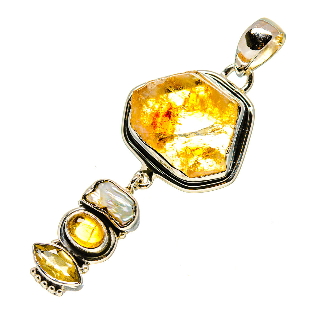 Citrine Pendants handcrafted by Anasilvercos - PD756445
