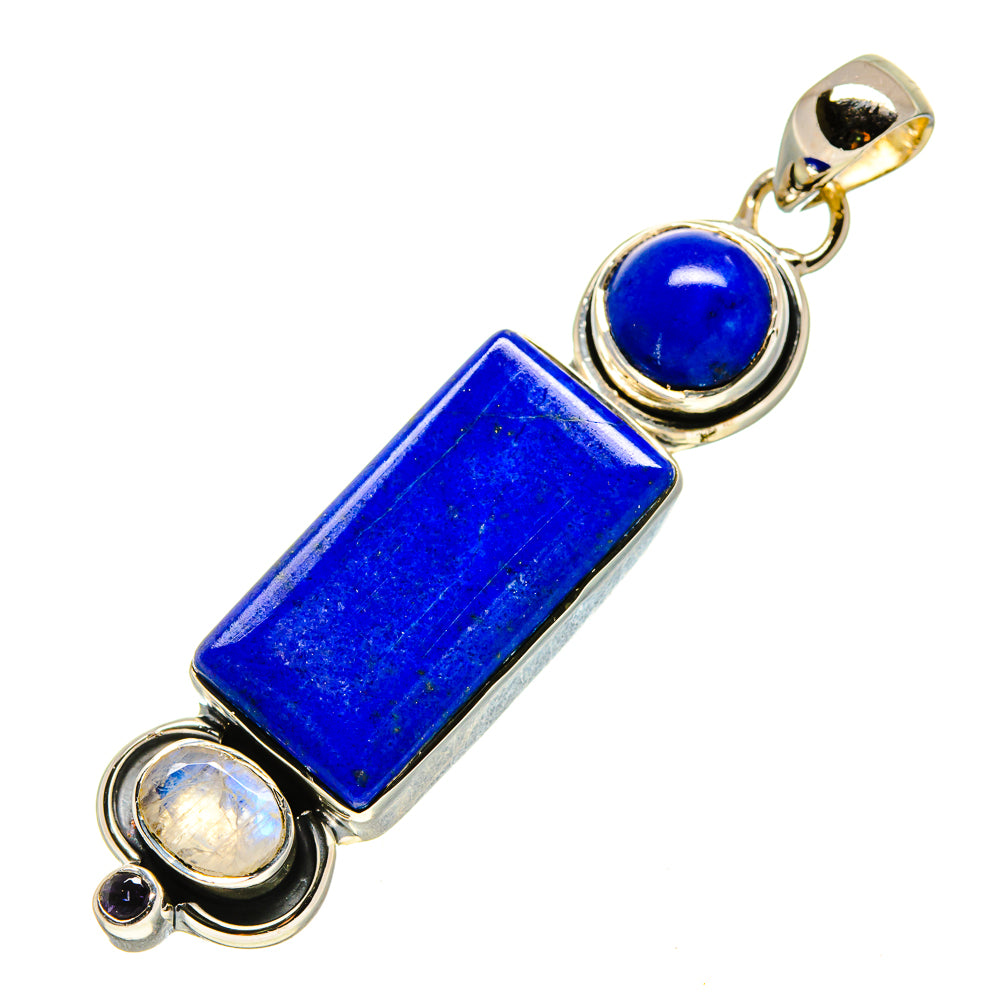Lapis Lazuli Pendants handcrafted by Anasilvercos - PD756450