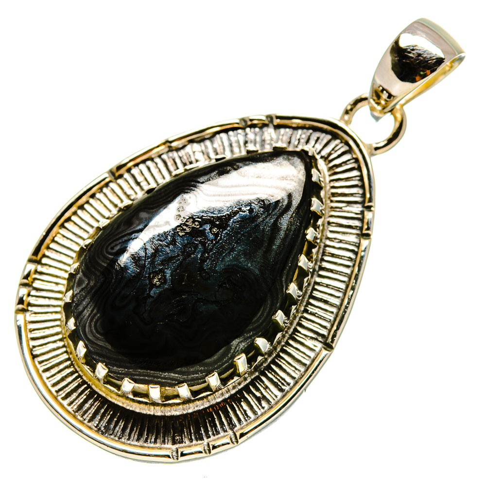 Psilomelane Pendants handcrafted by Anasilvercos - PD756461