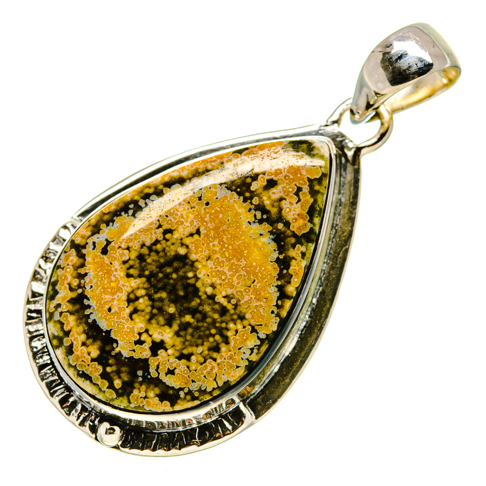 Ocean Jasper Pendants handcrafted by Anasilvercos - PD756463