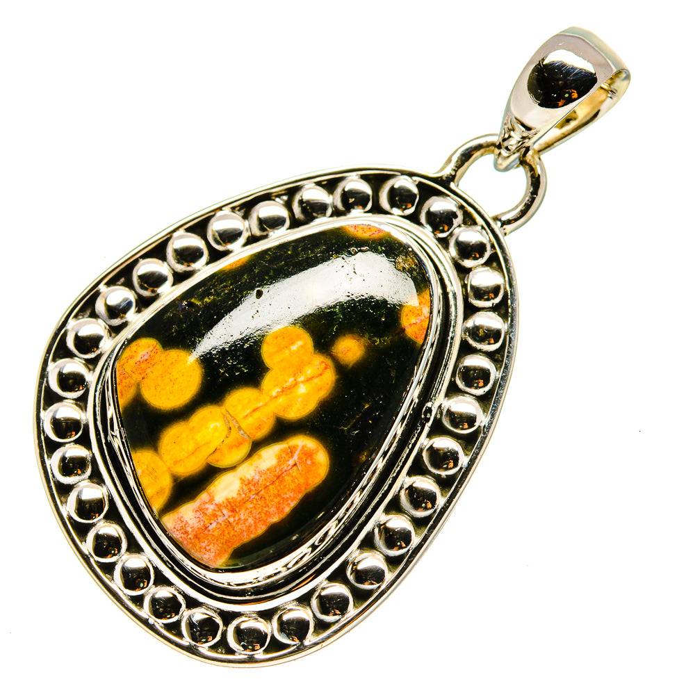 Ocean Jasper Pendants handcrafted by Anasilvercos - PD756468