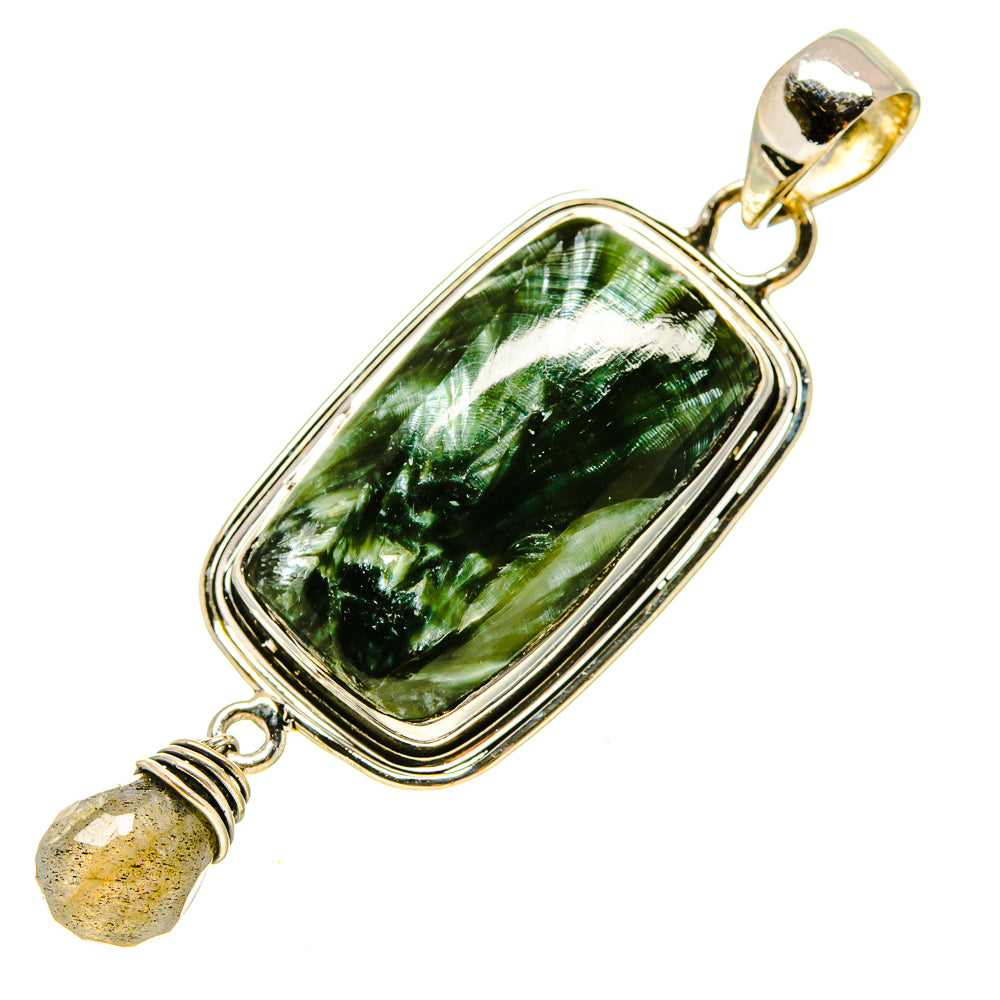Seraphinite Pendants handcrafted by Anasilvercos - PD756477