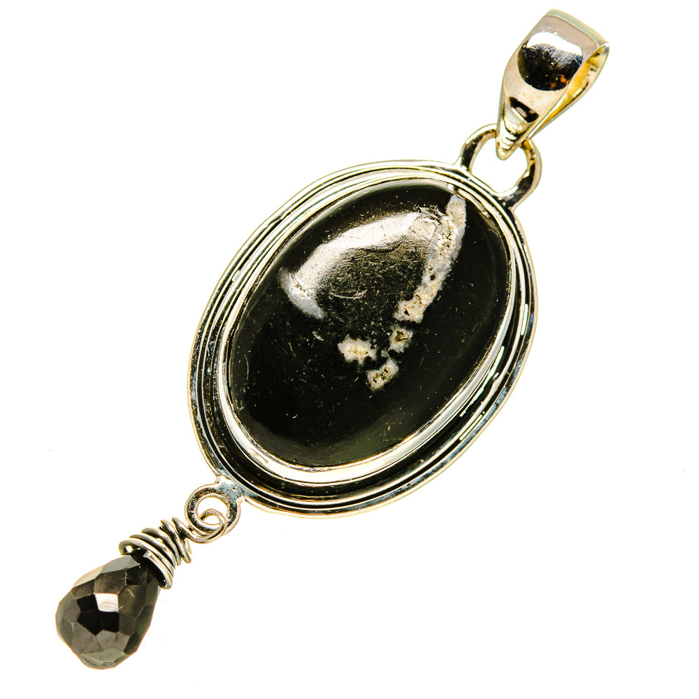 Chrysanthemum Stone Pendants handcrafted by Anasilvercos - PD756480
