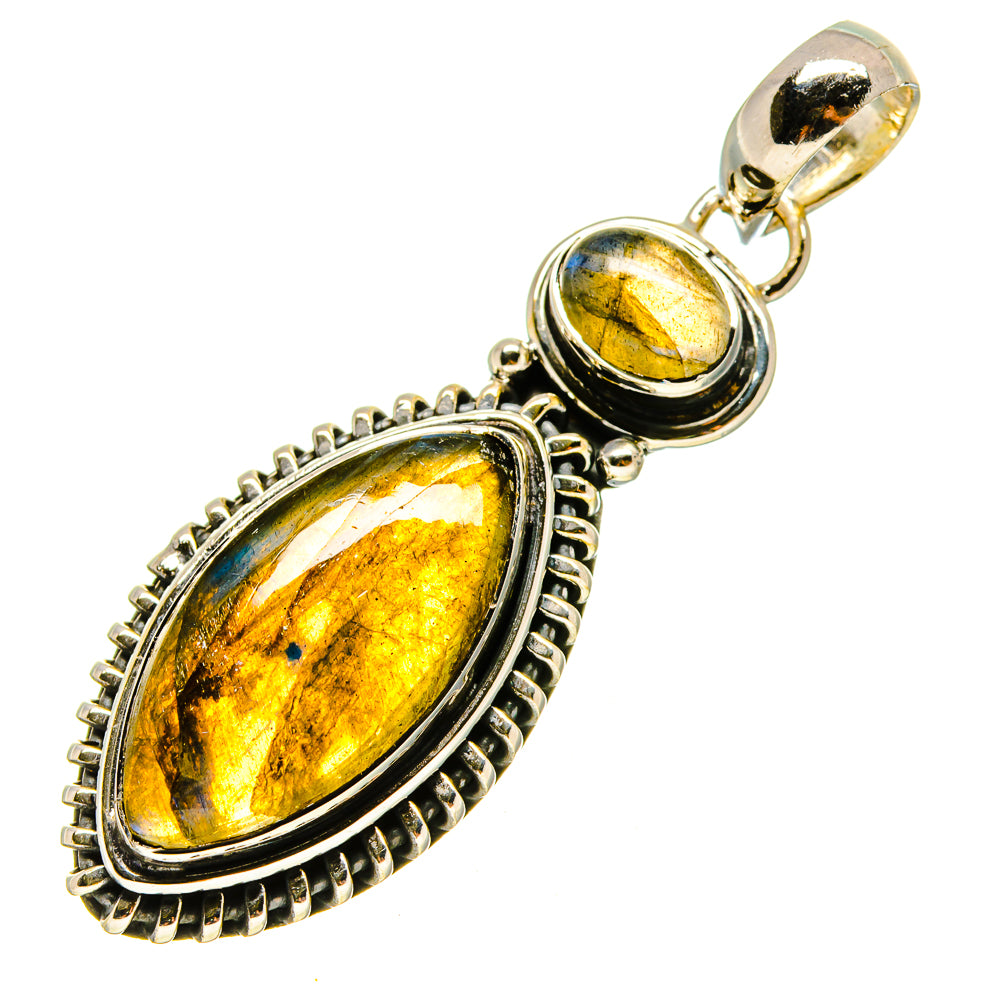 Labradorite Pendants handcrafted by Anasilvercos - PD756487