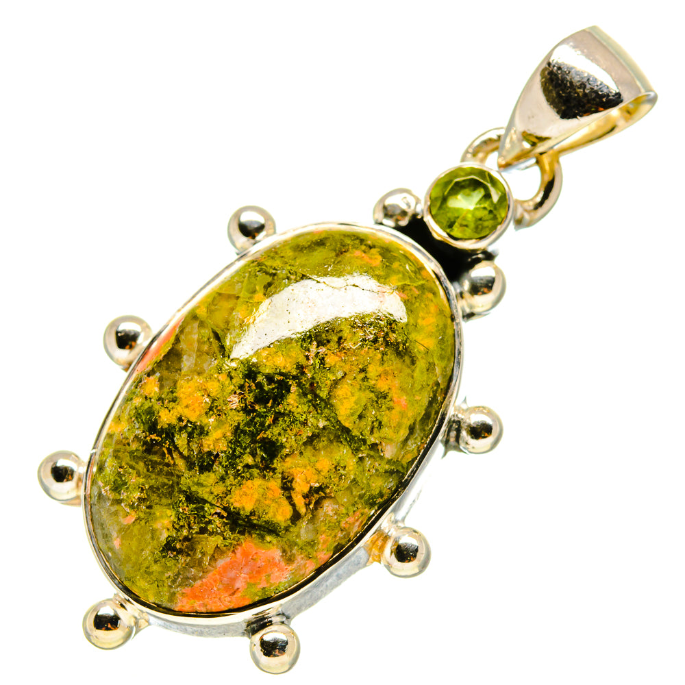 Unakite Pendants handcrafted by Anasilvercos - PD756498