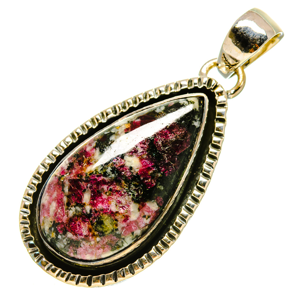 Russian Eudialyte Pendants handcrafted by Anasilvercos - PD756502