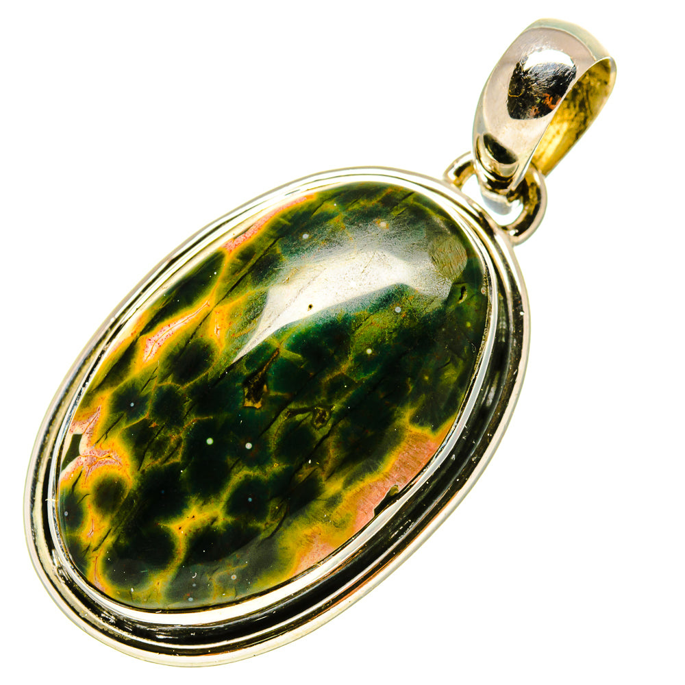 Ocean Jasper Pendants handcrafted by Anasilvercos - PD756508