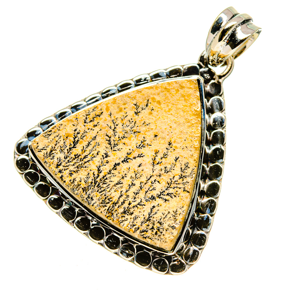Germany Psilomelane Dendrite Pendants handcrafted by Anasilvercos - PD756532