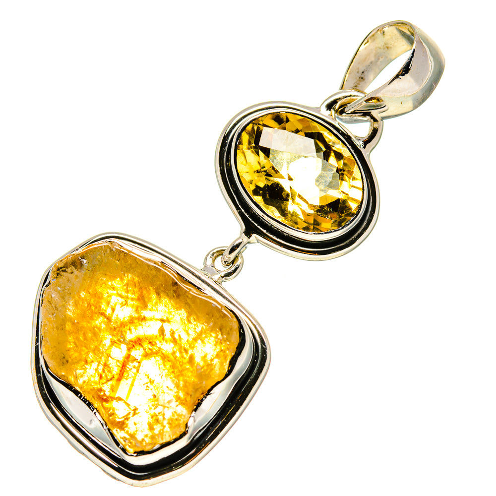 Citrine Pendants handcrafted by Anasilvercos - PD756534
