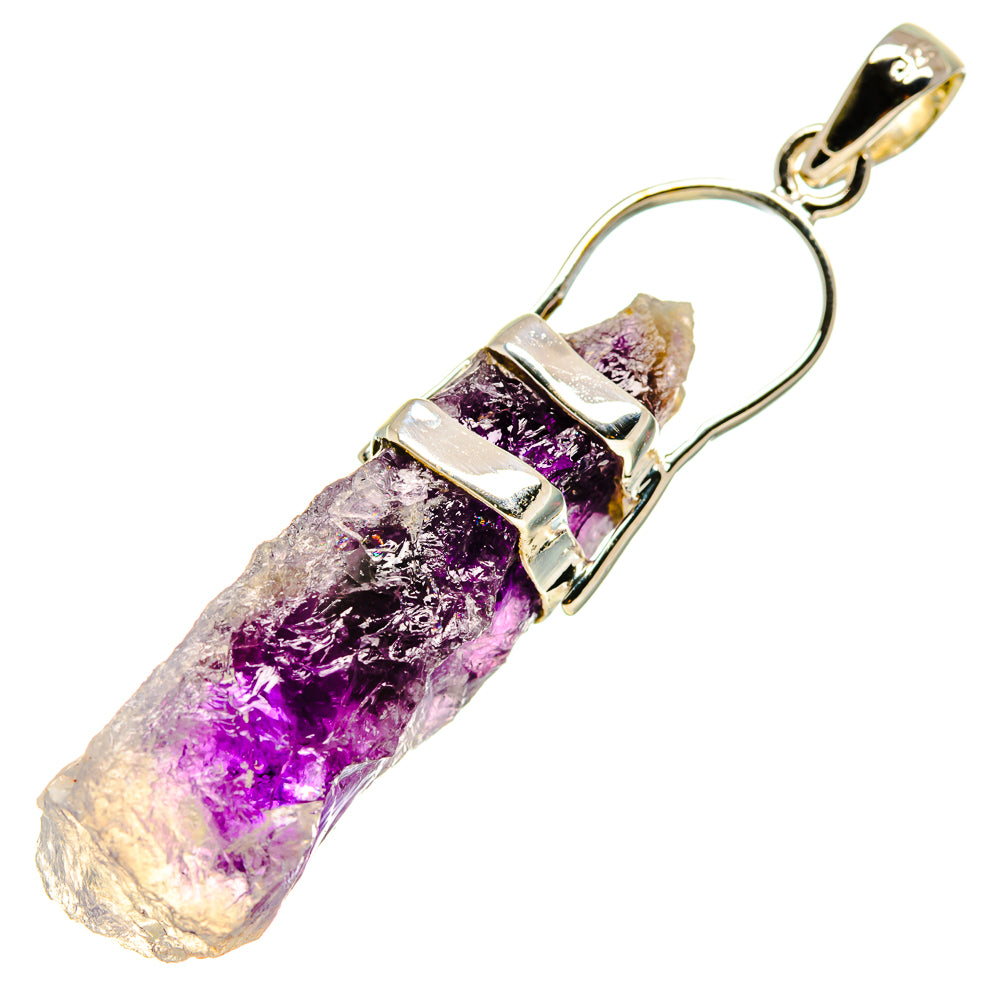 Amethyst Crystal Pendants handcrafted by Anasilvercos - PD756569