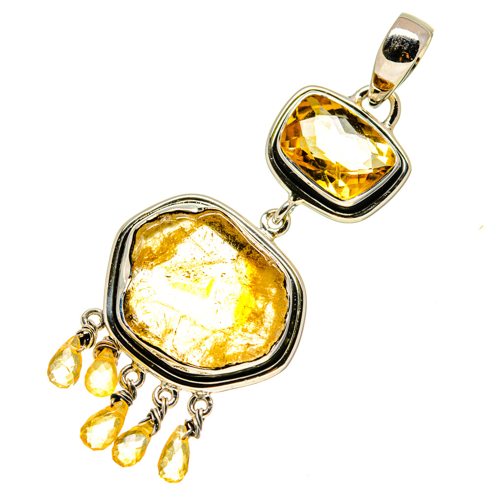 Citrine Pendants handcrafted by Anasilvercos - PD756571