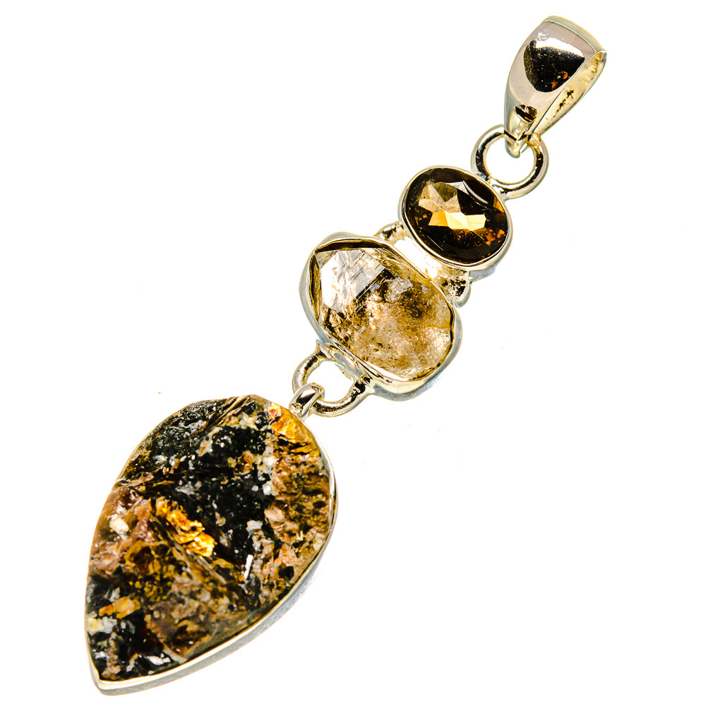 Astrophyllite Pendants handcrafted by Anasilvercos - PD756572