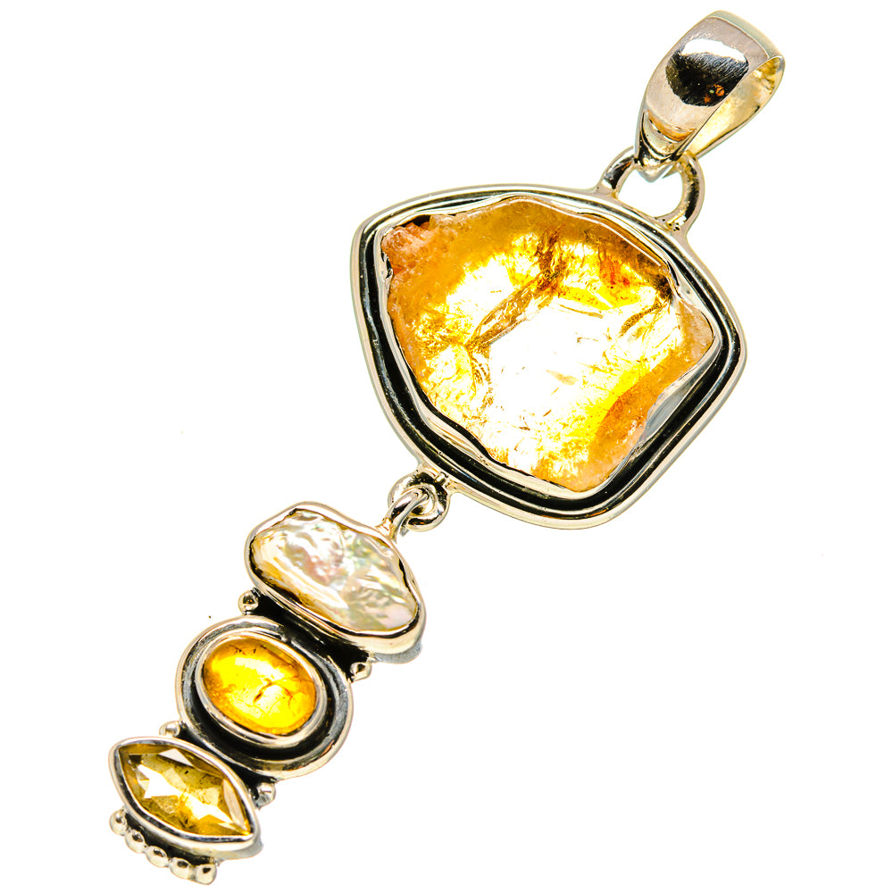 Citrine Pendants handcrafted by Anasilvercos - PD756577