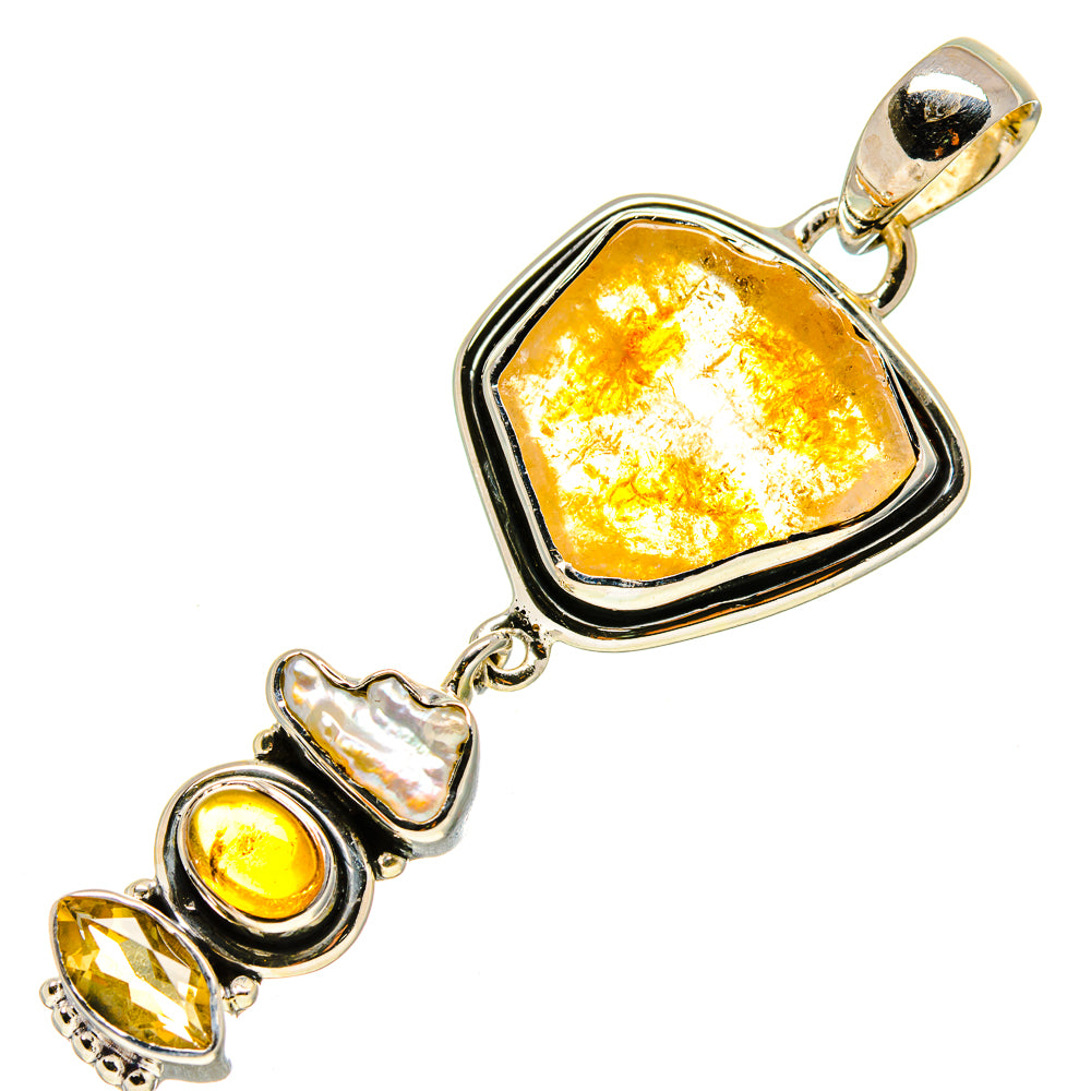 Citrine Pendants handcrafted by Anasilvercos - PD756578