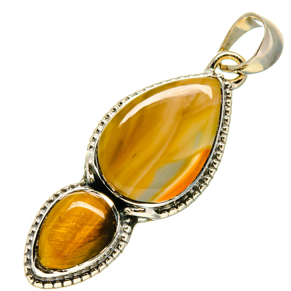 Willow Creek Jasper Pendants handcrafted by Anasilvercos - PD756586