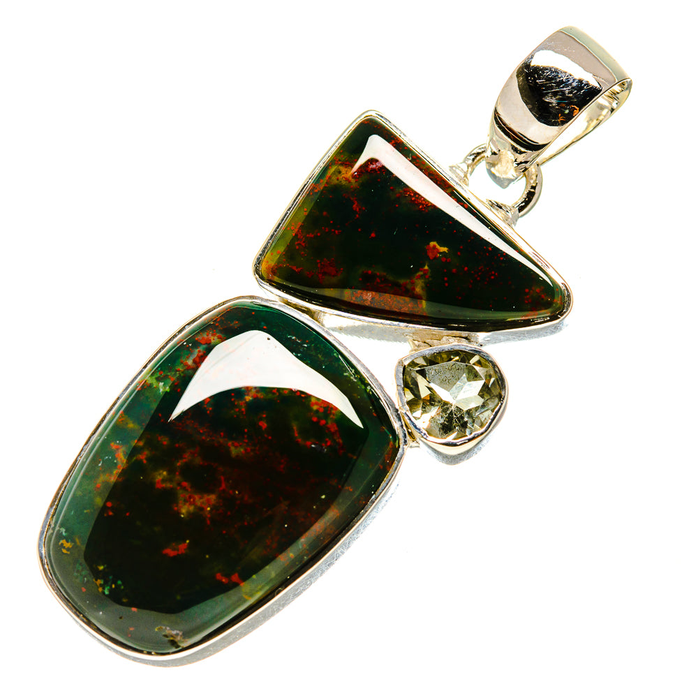 Bloodstone Pendants handcrafted by Anasilvercos - PD756588