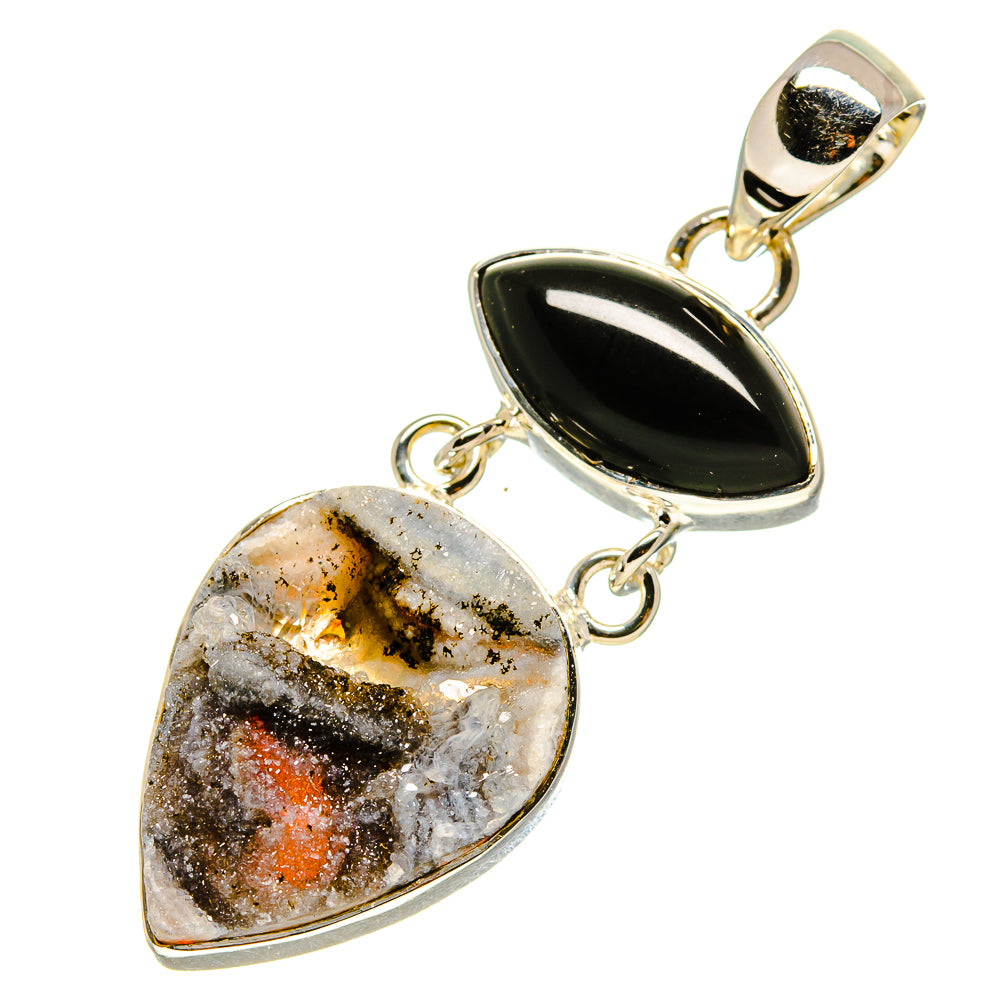 Desert Druzy Pendants handcrafted by Anasilvercos - PD756591