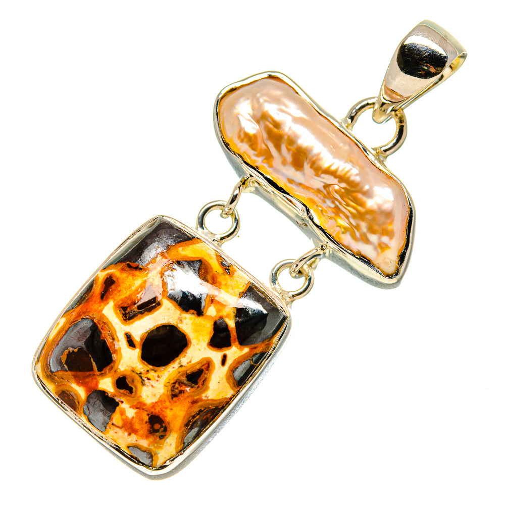 Bauxite Pendants handcrafted by Anasilvercos - PD756596