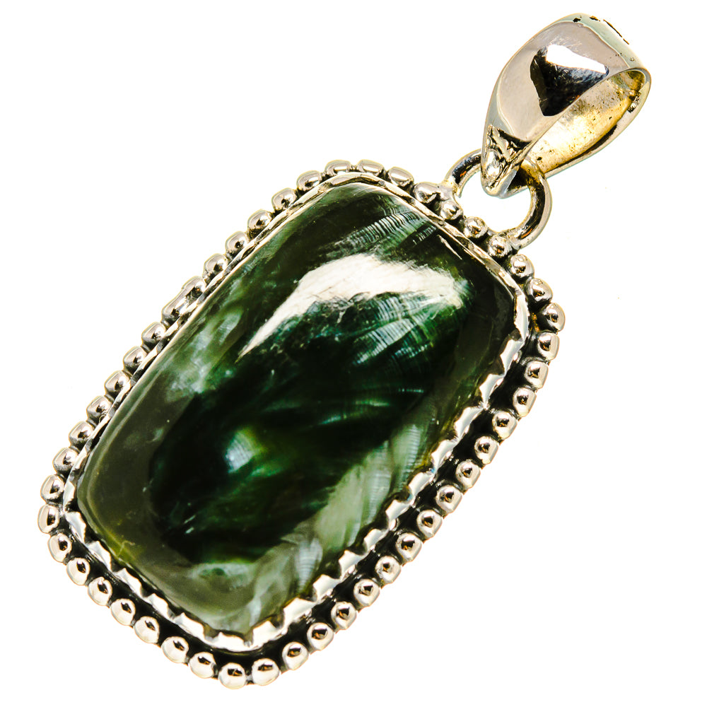 Seraphinite Pendants handcrafted by Anasilvercos - PD756606