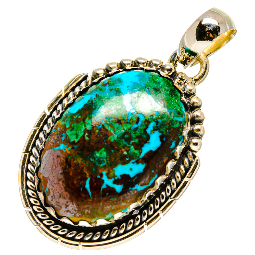 Chrysocolla Pendants handcrafted by Anasilvercos - PD756607